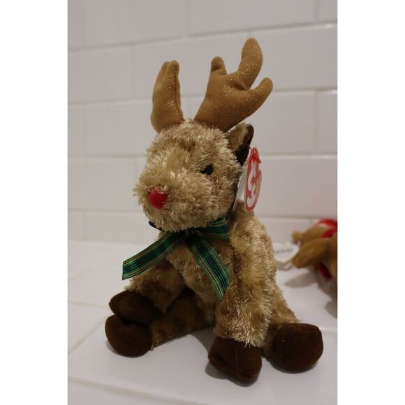 Ty Beanie Babies Jingle Beanies Christmas Teanie Beanies - Picture 9 of 9